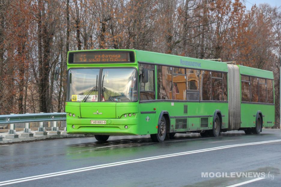 Как будут работать автобусные маршруты городского общественного транспорта в новогоднюю ночь в Могилеве