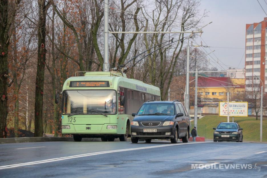 Движение троллейбусов через мост по Первомайской в Могилеве перекроют на вечер и ночь с 15 на 16 апреля