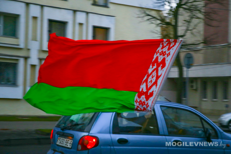 Автопробег «За Беларусь!» прошел в Могилеве. Фото