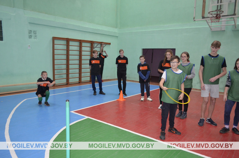 Спортландия для школьников прошла в Климовичах