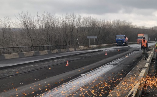 Капремонт автомобильного моста через реку Ола начался в Бобруйском районе