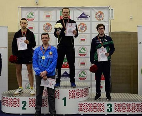 Бобруйский спортсмен в 9-й раз стал чемпионом страны по настольному теннису