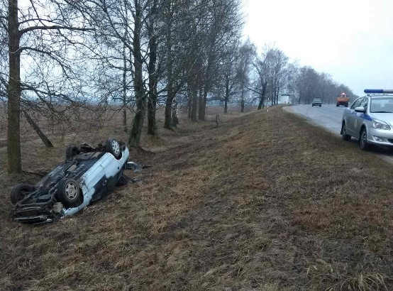 «Форд» опрокинулся в Горецком районе