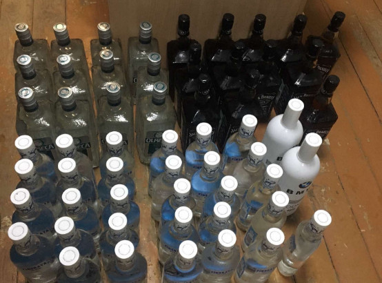 У жителя Чаусского района изъяли контрафактный алкоголь на 1,5 тысячи рублей