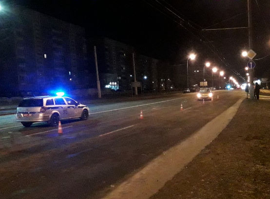 Toyota Yaris в Могилеве сбила пешехода