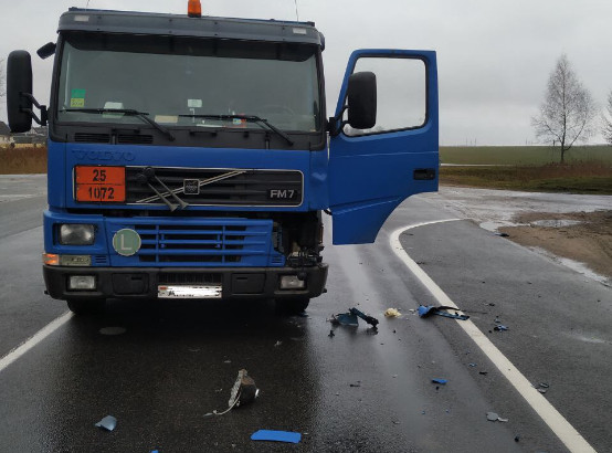 Грузовик в Могилевском районе сбил женщину – она переходила дорогу в неустановленном месте