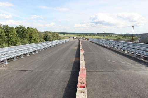 Два мостовых объекта ввели в эксплуатацию после капремонта строители «Могилевавтодора»