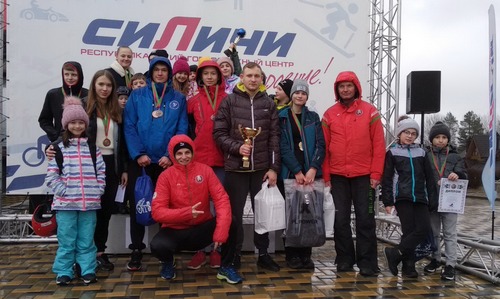 Могилевские спортсмены заняли второе место на первенстве и чемпионате Беларуси по горнолыжному спорту