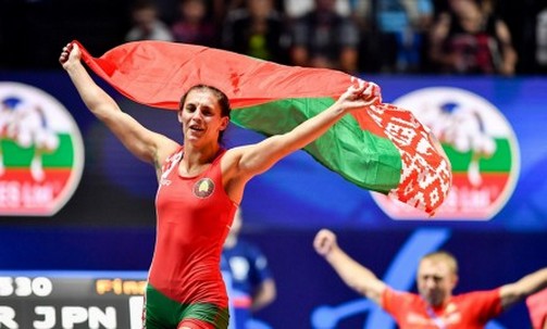 Ванесса Колодинская завоевала «золото» на чемпионате Европы по борьбе