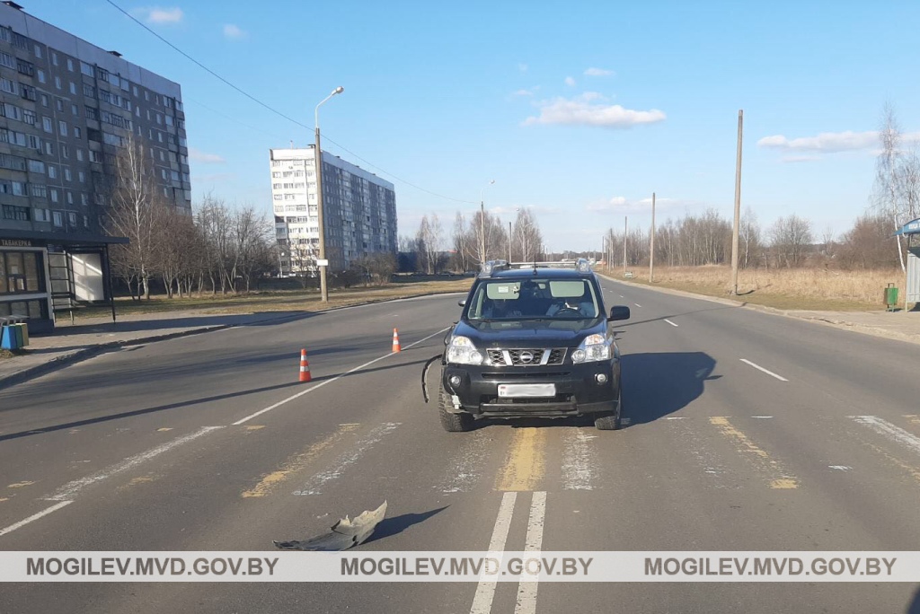 Внедорожник в Могилеве сбил женщину