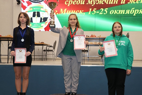 Бобруйчанка Ксения Зеленцова стала чемпионкой Беларуси по шахматам