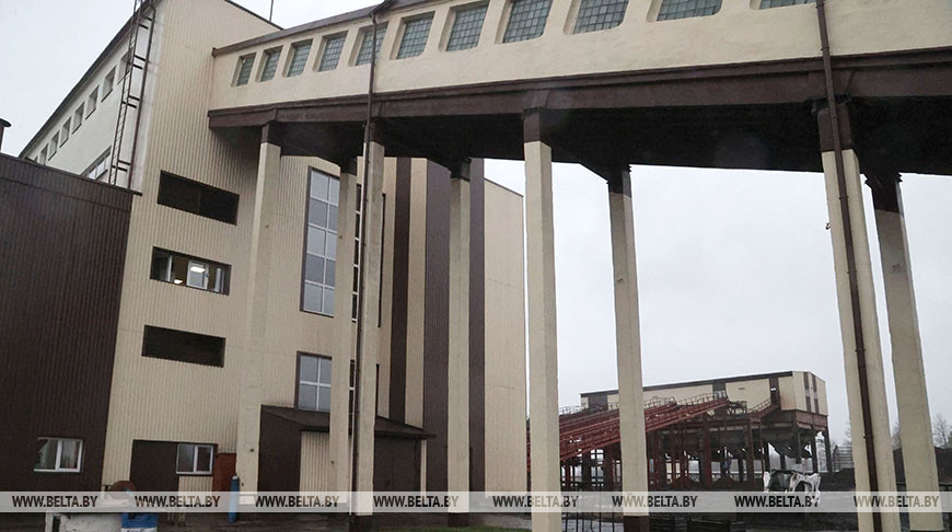 В Быховском районе завершается модернизация брикетного производства