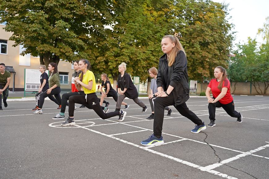 Подготовка новобранцев началась в Могилевском институте МВД. Фото