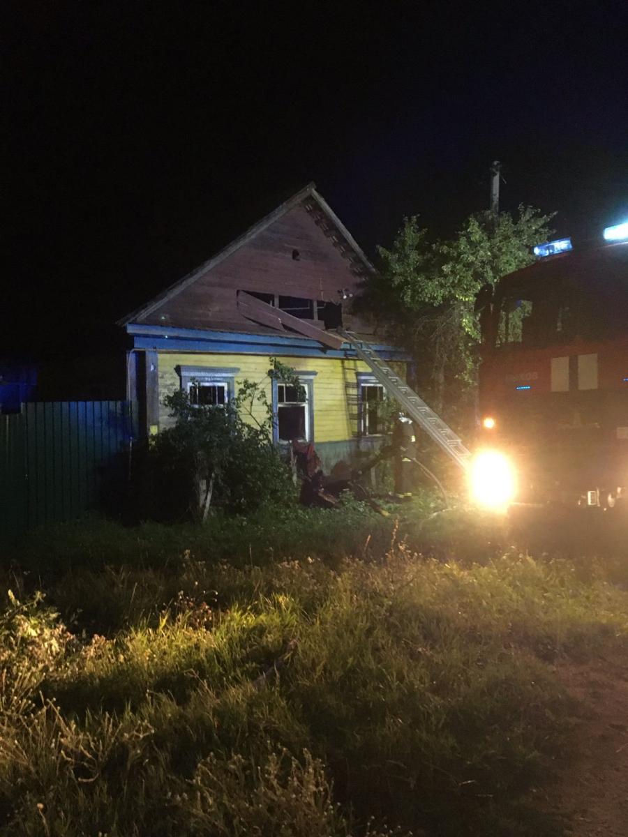 На пожаре в Быхове погиб мужчина