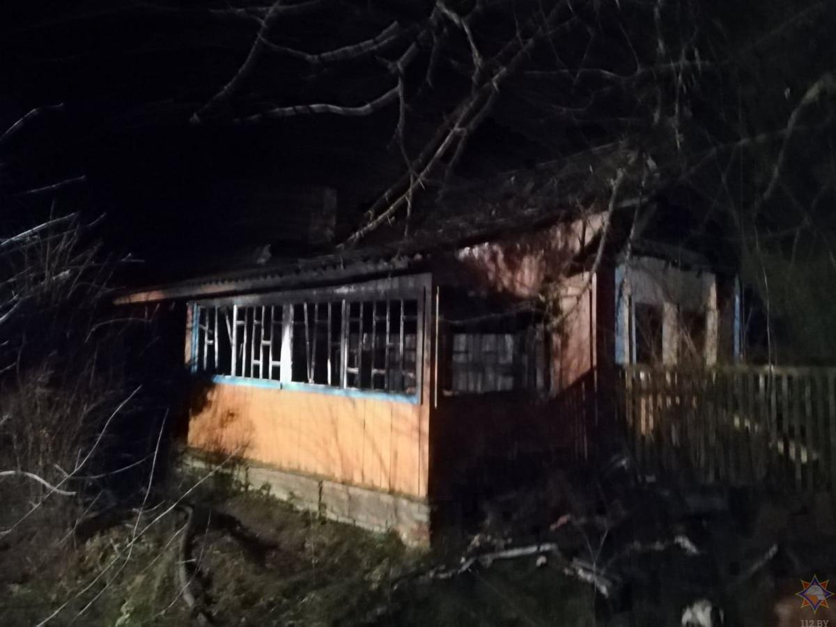 Пенсионерку спасли на пожаре в Белыничском районе