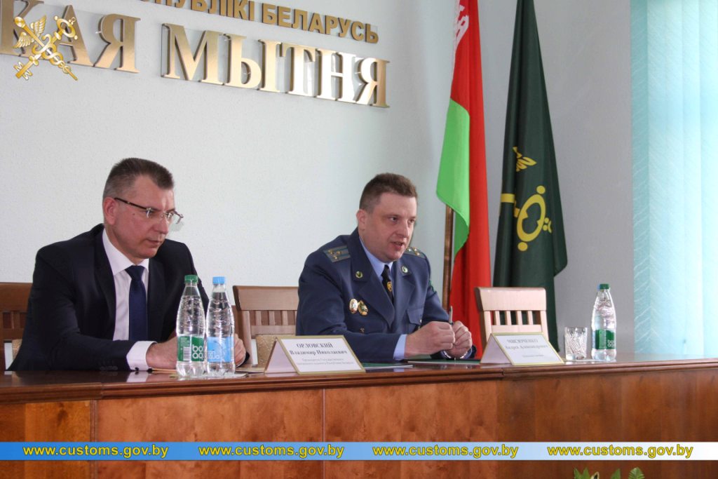 Нового начальника Могилевской таможни представил коллективу председатель ГТК