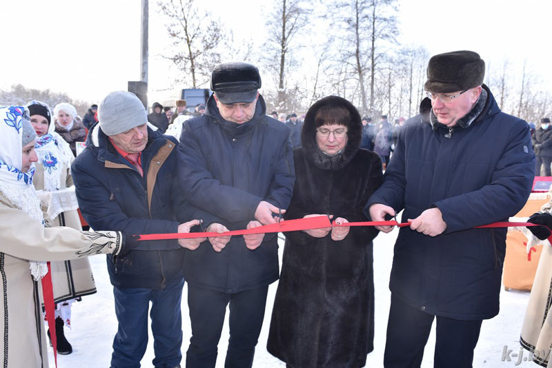 В деревне Низки Кричевского района торжественно открыли купель