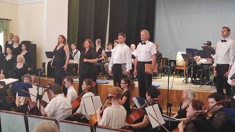 Концерт «Торжественная месса» состоялся в Могилеве. Фото
