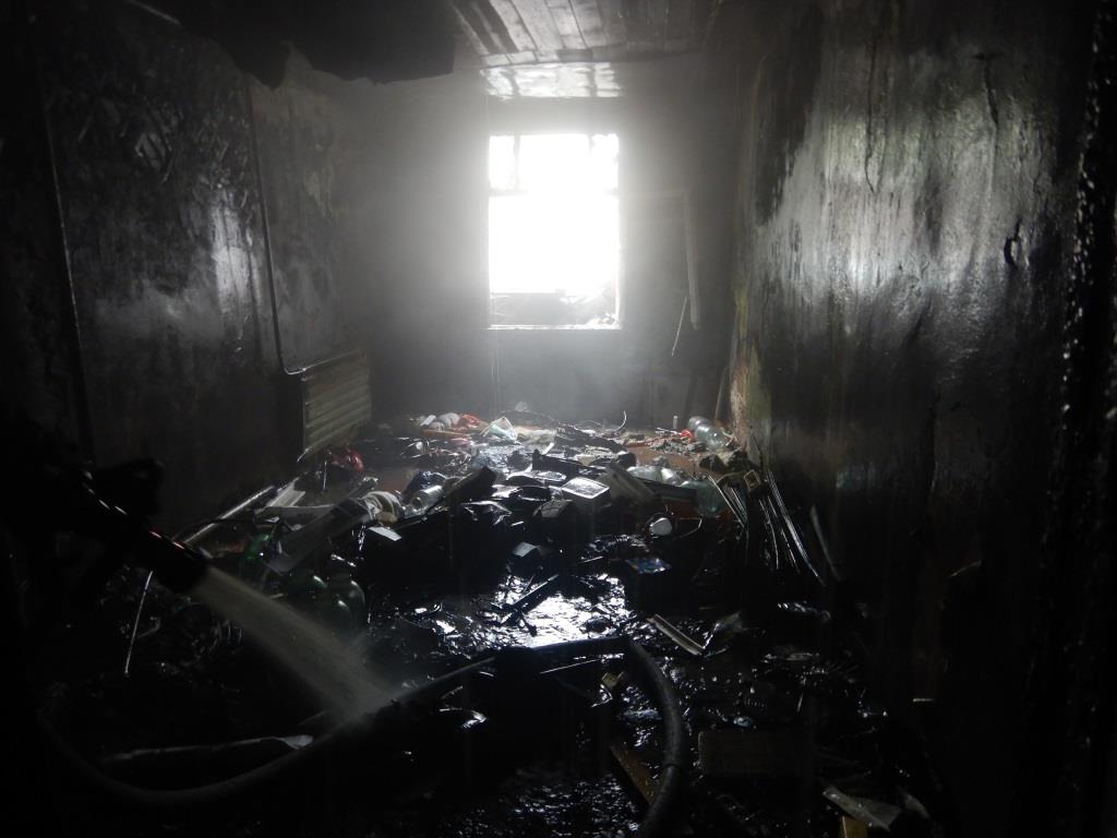 Частный дом горел в Могилеве