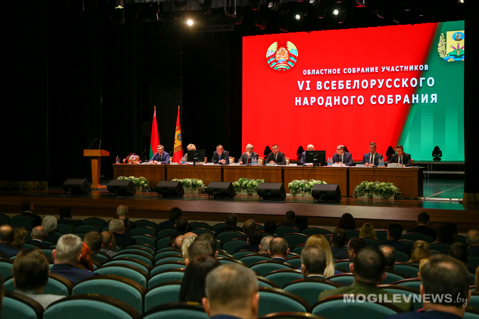 В Могилеве прошло областное собрание участников ВНС. Фото