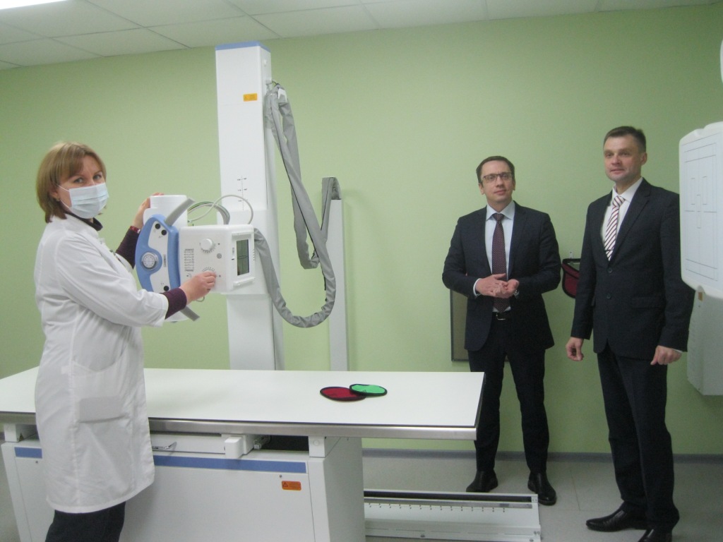 В поликлинике МВД открылся новый рентгенкабинет. Фото