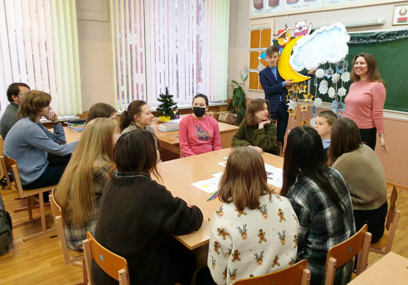 В гимназии №4 г. Могилева стартовала акция «Облако желаний»