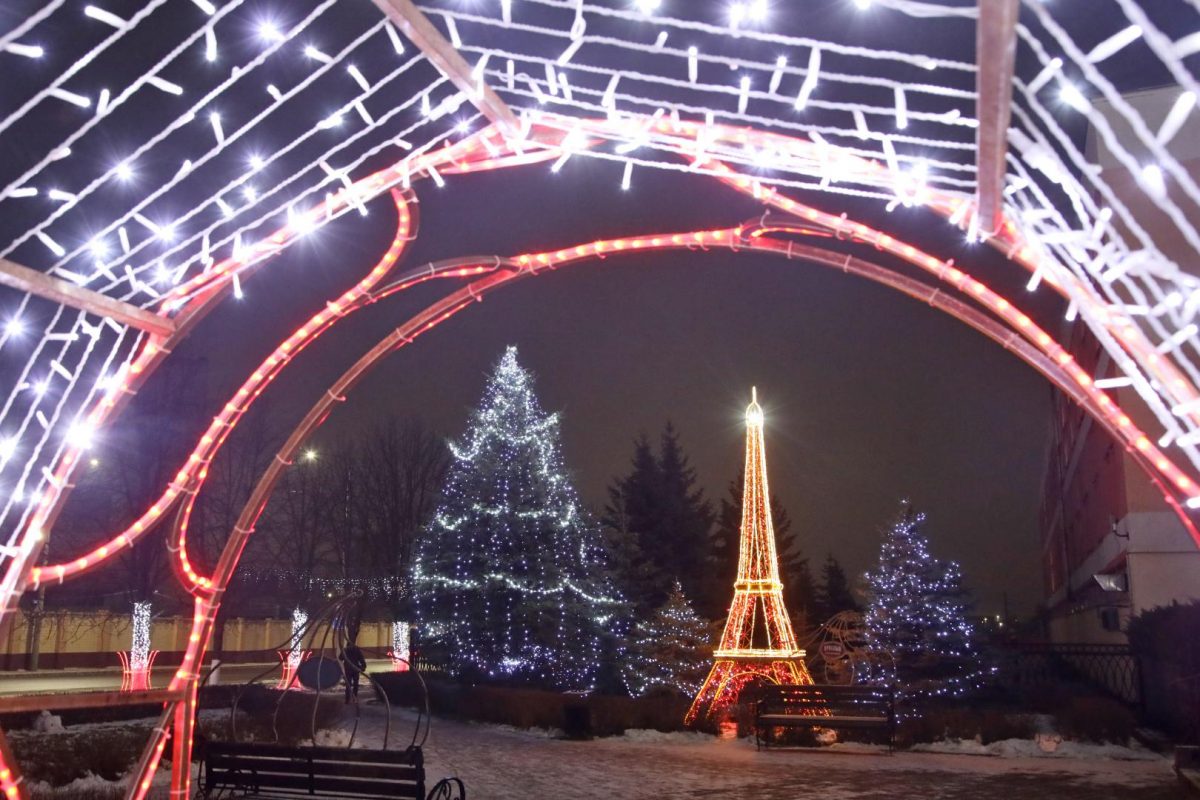Бобруйск готовится к встрече Нового года. Фото