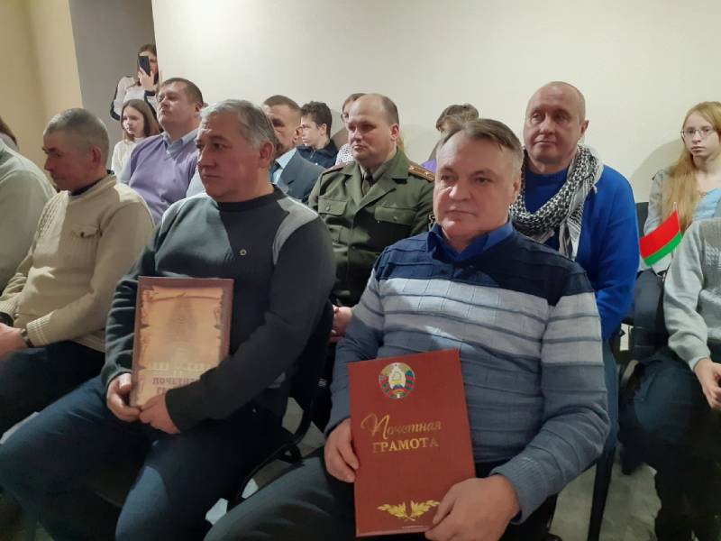 Встреча, посвященная Дню памяти воинов-интернационалистов прошла в Хотимском районе