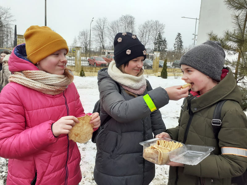 Праздник «Здравствуй, Масленица» прошел в Казимировке в Могилеве. Фото