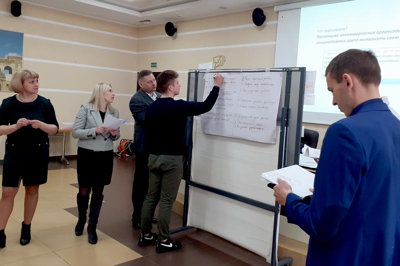 Семинар-мастерская местных стратегий устойчивого развития прошел в Могилеве. Фото