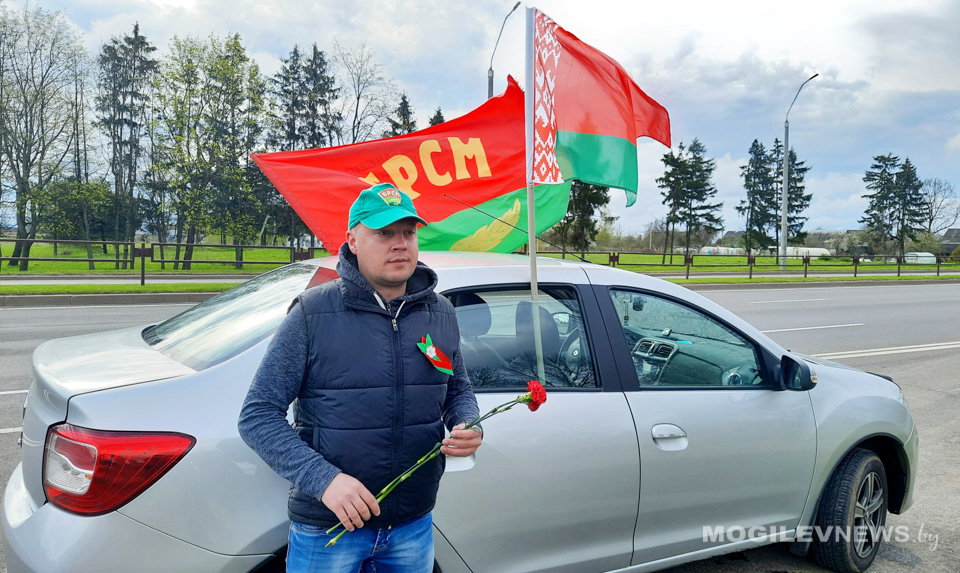 Автопробег «Дороги памяти. Дороги мира» прошел в Могилевском районе. Фото