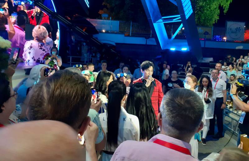 Торжественное открытие XXX Международного фестиваля искусств «Славянский базар в Витебске» прошло в летнем амфитеатре