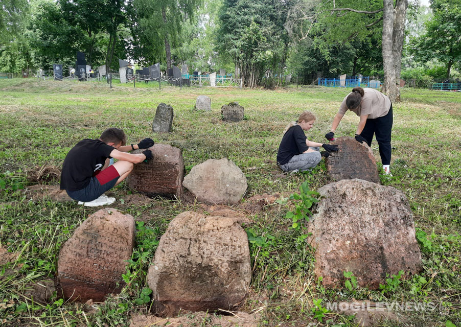 В Климовичах планируют провести каталогизацию старинного еврейского кладбища. Фото