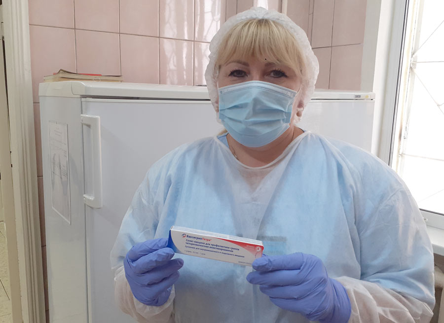 В Могилевской областной детской больнице  началась вакцинация против гриппа