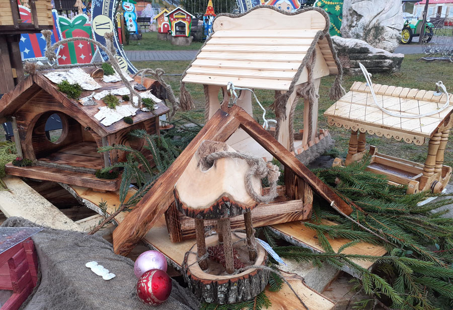 Конкурс кормушек для птиц прошел в Могилеве. Фото