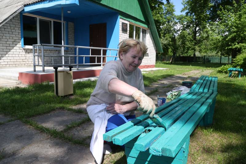 Лагерь "Колосок" в Могилевском районе готовится к первой смене