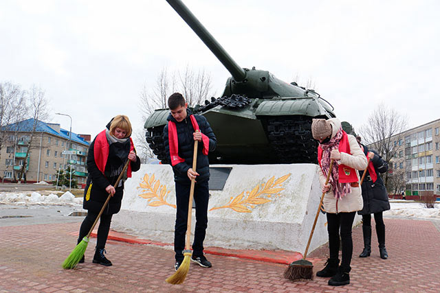Климовичская молодежь присоединилась к республиканской акции «Память»