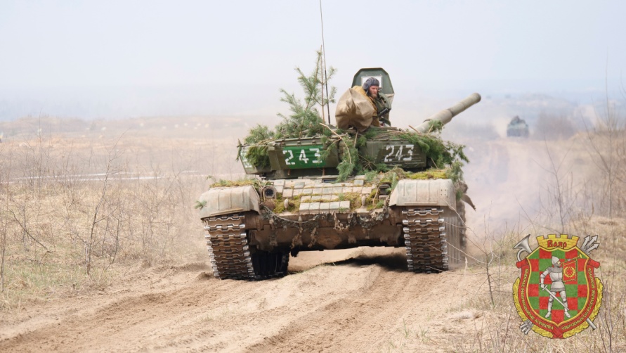 Батальонное тактическое учение с военнослужащими запаса прошло на Осиповичском полигоне