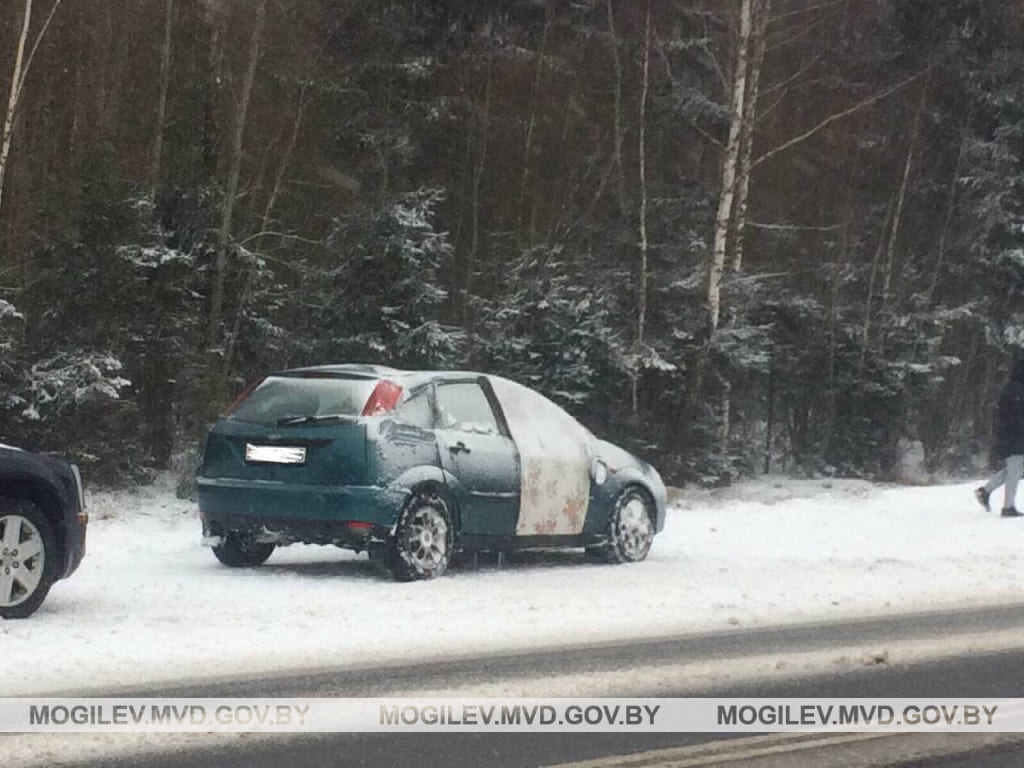 Ford опрокинулся в Могилевском районе