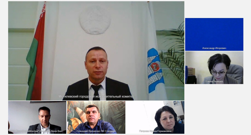 Онлайн-переговоры прошли между предприятиями Могилева и Вологды