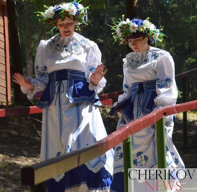 Обрядовый праздник «Брязгун» прошел в Чериковском районе. Фото