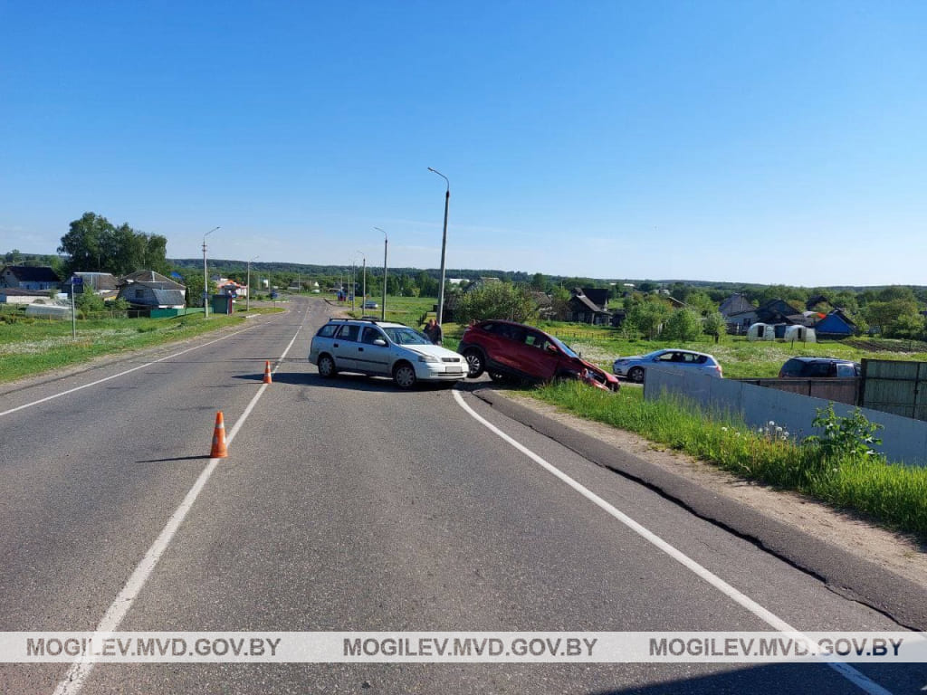 В Шклове в ДТП пострадала 22-летняя местная жительница