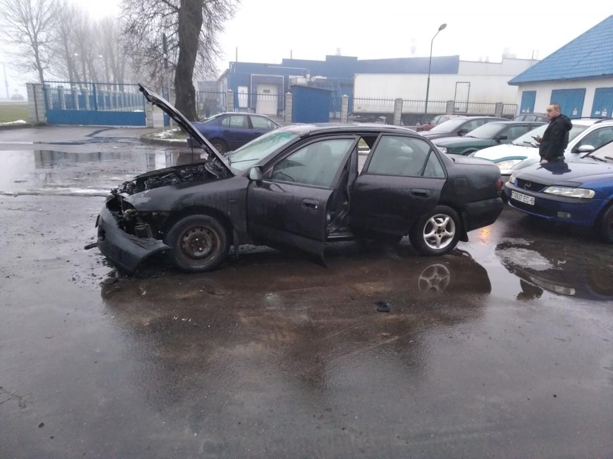 Два автомобиля горели в Могилеве за сутки