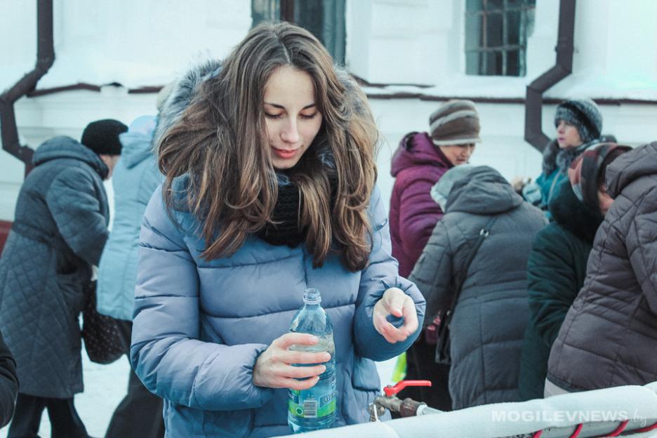 Расписание богослужений и освящения воды в храмах Могилева