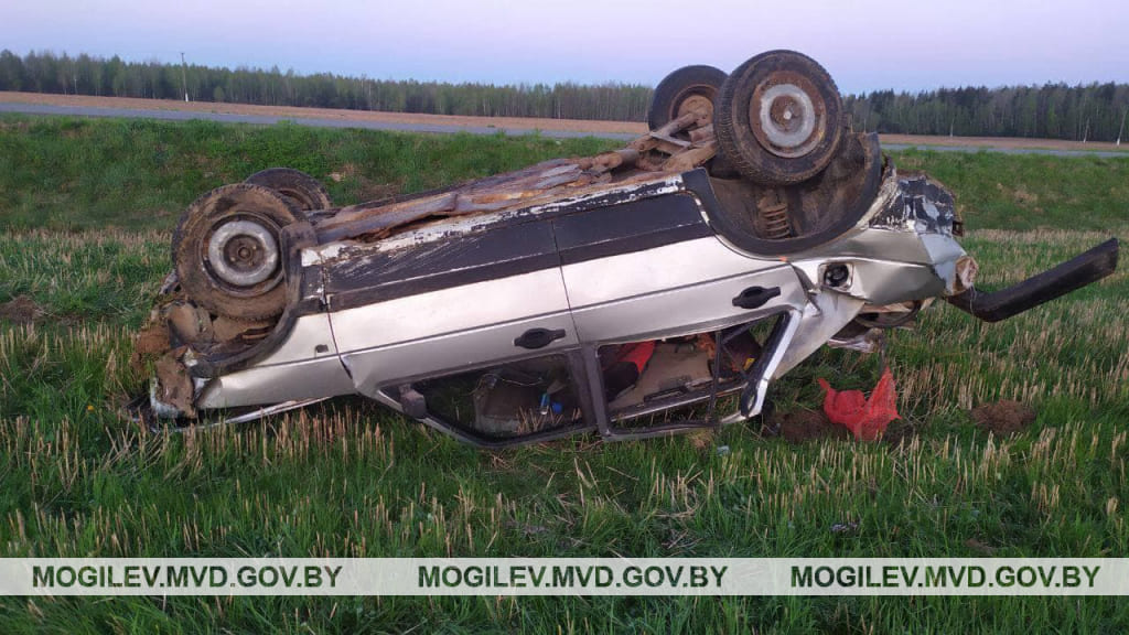 19-летняя и 18-летняя пассажирки пострадали в ДТП в Быховском районе