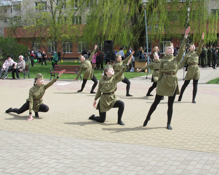 Мероприятия, приуроченные к Дню Победы, проходят в Могилеве. Фото