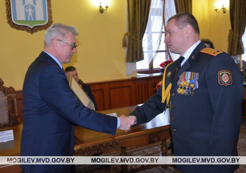 В Могилевской области названы лучшие сотрудники органов внутренних дел за 2020 год