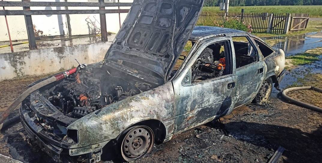 За сутки в Могилевской области произошло 5 пожаров, сгорело 2 автомобиля