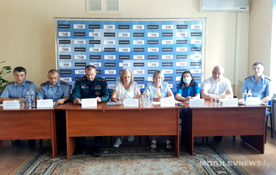 Пресс-конференция по вопросам обеспечения безопасности детей прошла в пресс-центре информагентства «Могилевские ведомости»