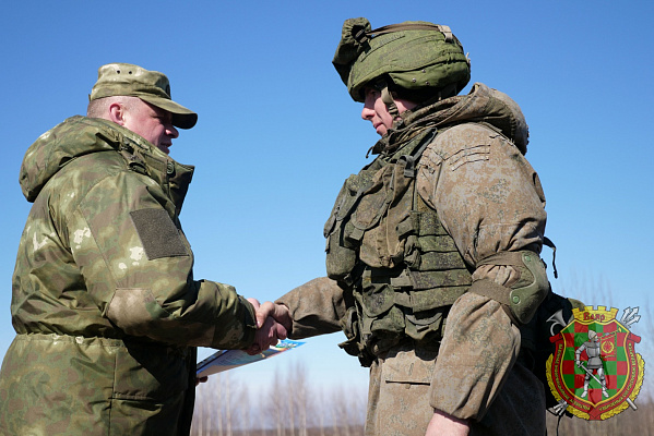 На полигоне Осиповичский завершилась активная фаза совместного белорусско-российского батальонного тактического учения